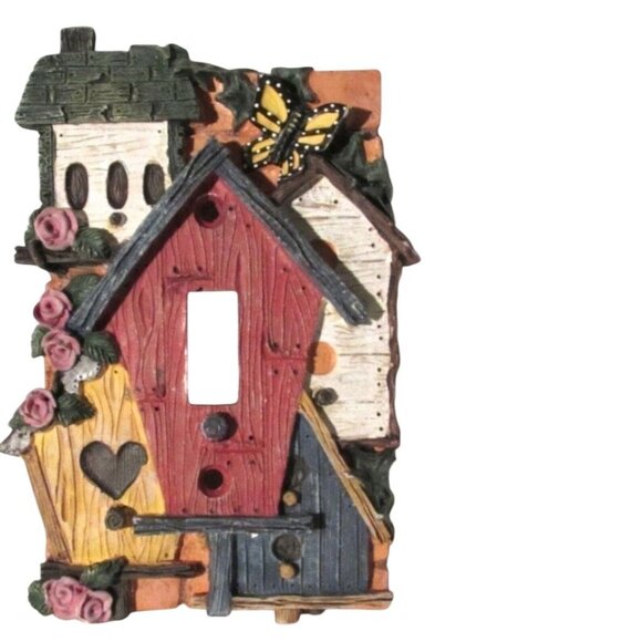 Figi Graphics 3D Resin Single Light Switch Plate Cover - Picture 1 of 8